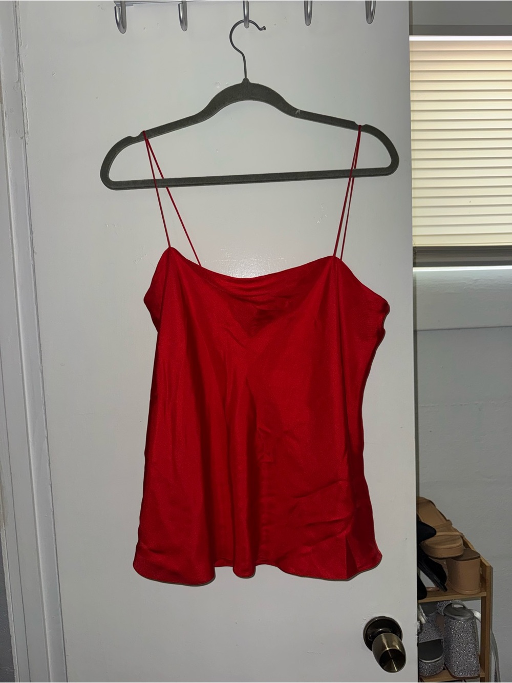 Another Tomorrow Silk Camisole